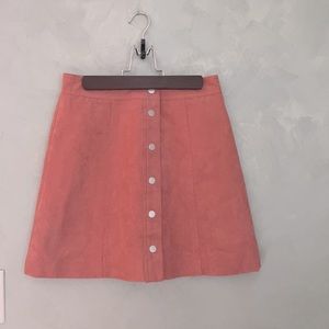 H&M A-line pink skirt